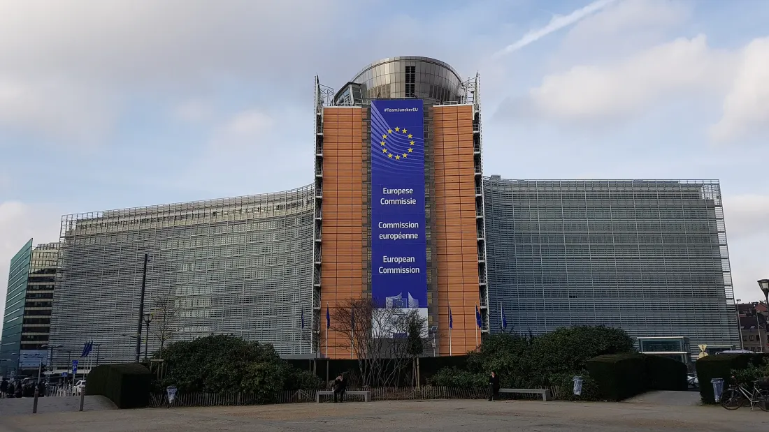 The Berlaymont building, seat of the European Commission, Brussels