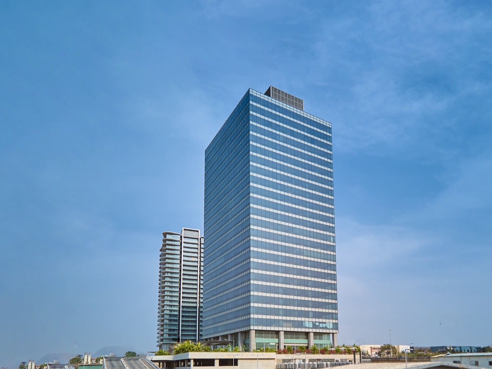 World Trade Center Abuja tower on Constitution Avenue